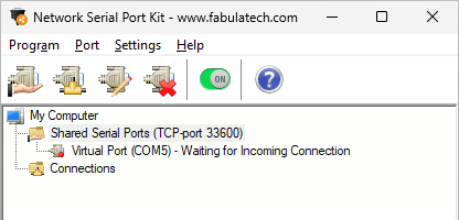 Shared Virtual Serial Port